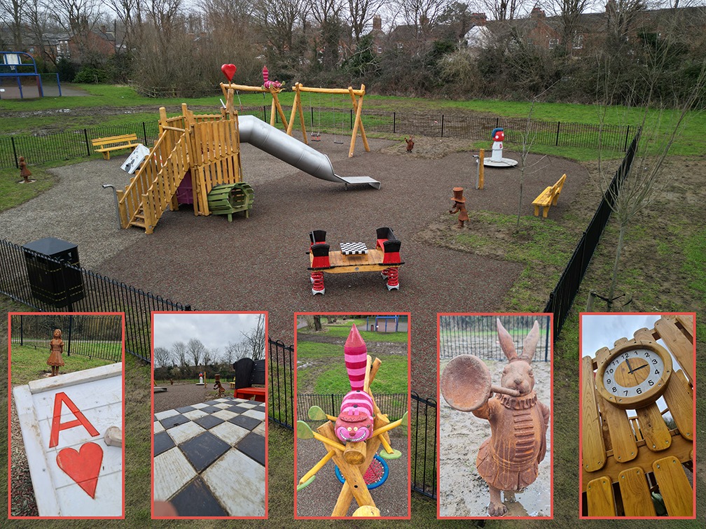 City Council unveils Alice in Wonderland themed park in New